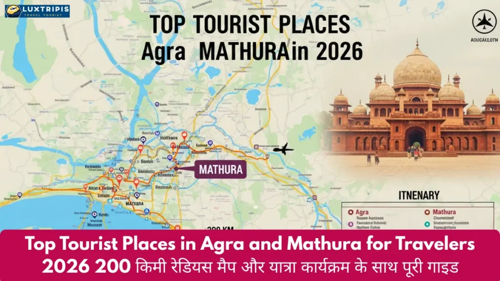 Top Tourist Places in Agra and Mathura for Travelers 2026 1