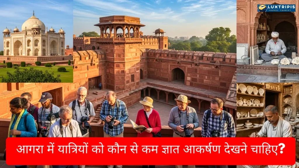 Tourist Places in Agra and Fatehpur Sikri 2026 आगरा और फतेहपुर सीकरी की बेस्ट जगहें 4 आगरा में यात्रियों को कौन से कम ज्ञात आकर्षण देखने चाहिए?