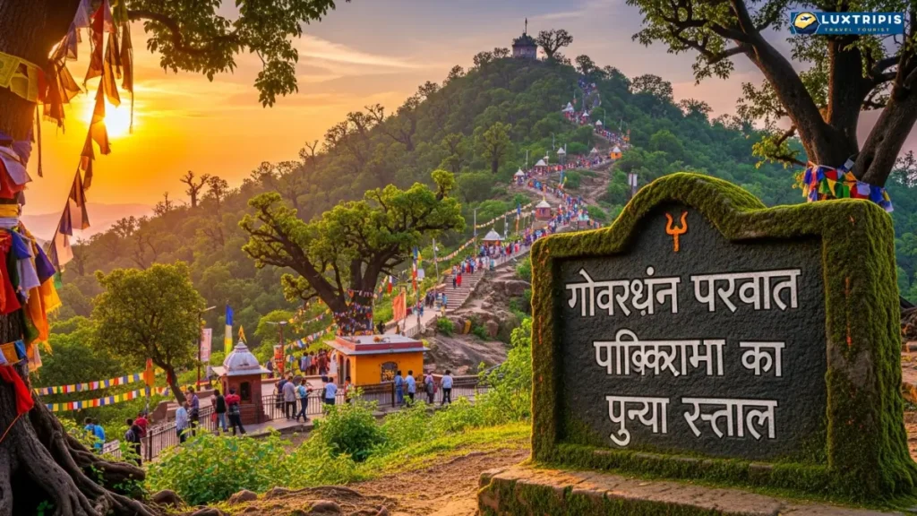 गोवर्धन पर्वत परिक्रमा का पुण्य स्थल