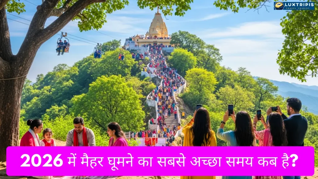 2026 में मैहर घूमने का सबसे अच्छा समय कब है?