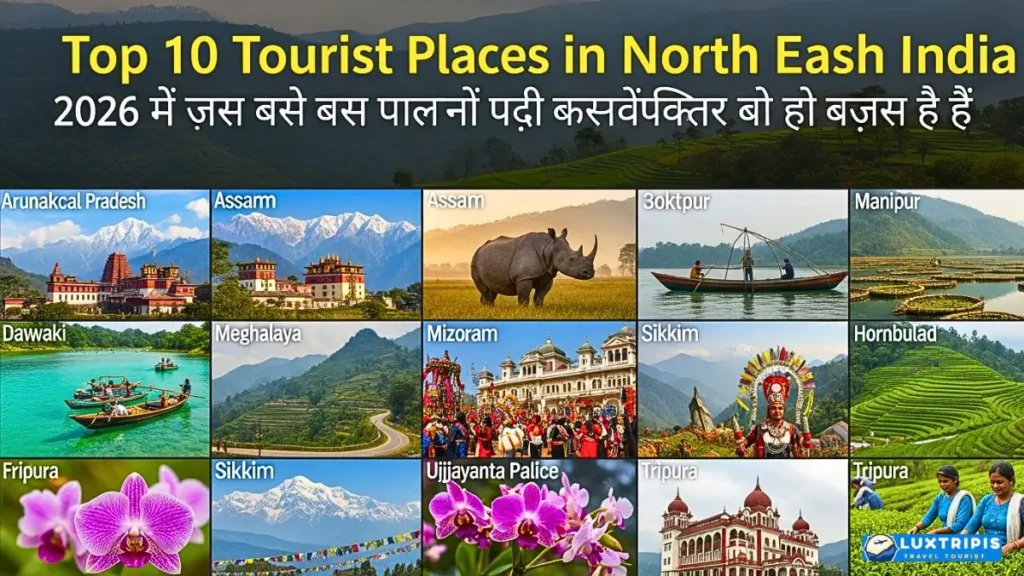Top 10 Tourist Places in North East India 2026