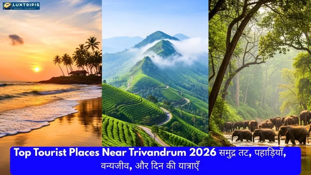 Top Tourist Places Near Trivandrum 2026