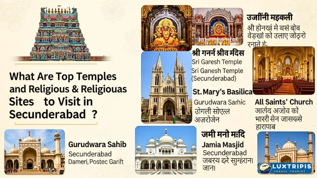 What Are the Top Temples and Religious Sites to Visit in Secunderabad?