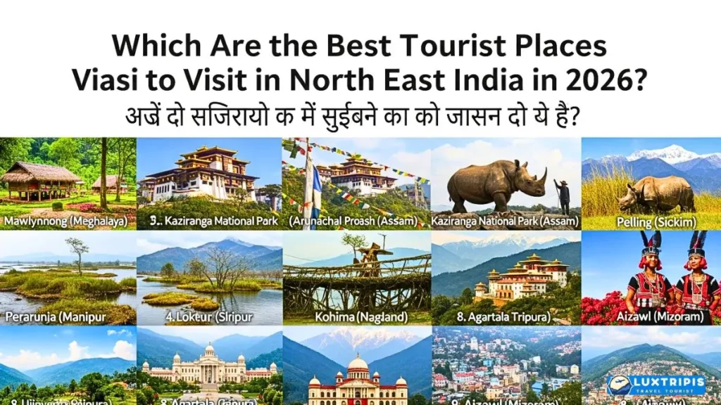 Top 10 Places in North East India विस्तार से