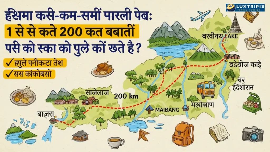 Haflong Nearest Tourist Places on 1 Day 200 km