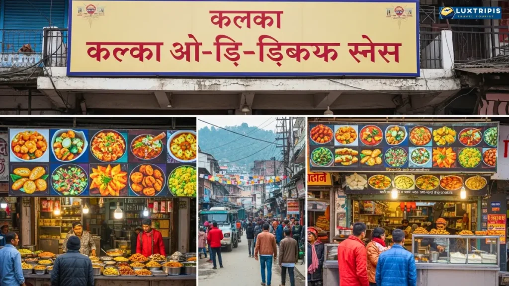 Kalka में खाने पीने के विकल्प