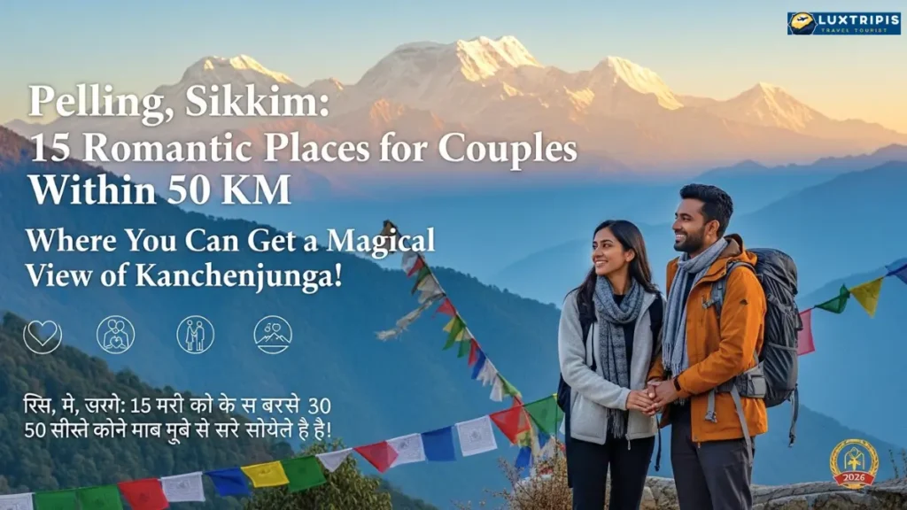 Pelling Sikkim Tourist Places 2026 कपल्स के लिए 50 किमी के अंदर 15 रोमांटिक स्थान जहां मिलेगा कंचनजंगा का जादुई व्यू!
