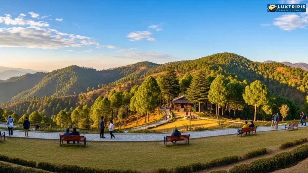 Dhanaulti Famous Tourist Places Near 100 Km Distance 2026 खूबसूरत व्यू पॉइंट, मंदिर और एडवेंचर स्पॉट्स की संपूर्ण गाइड 3 इको पार्क Dhanaulti