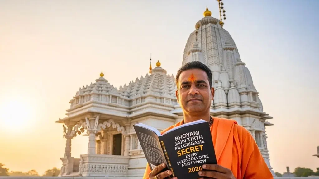 Bhoyani Jain Tirth Distance & Route Map 2026 100 KM के Tourist Places Timings और Entry Fee यहाँ देखें 3 Bhoyani Jain Tirth Pilgrimage Secret Every Jain Devotee Must Know 2026