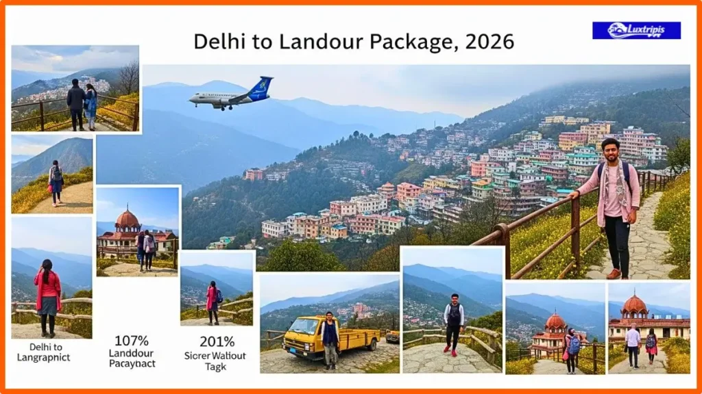 Delhi to Landour का Romantic Trip