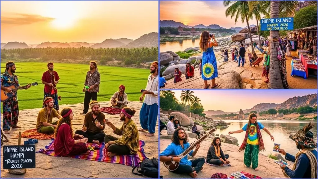 Hippie Island Hampi Tourist Places 2026