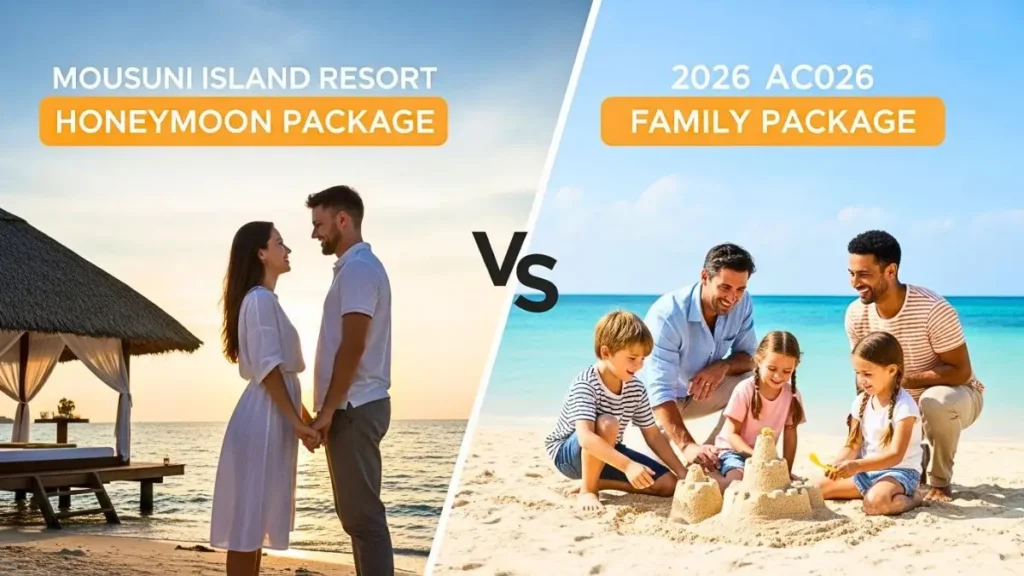 Mousuni Island Resort Distance & Route Map 2026! 100 KM के Tourist Places, Timings और Booking यहाँ देखें 4 Mousuni Island Resort Honeymoon vs Family Package Best Comparison 2026