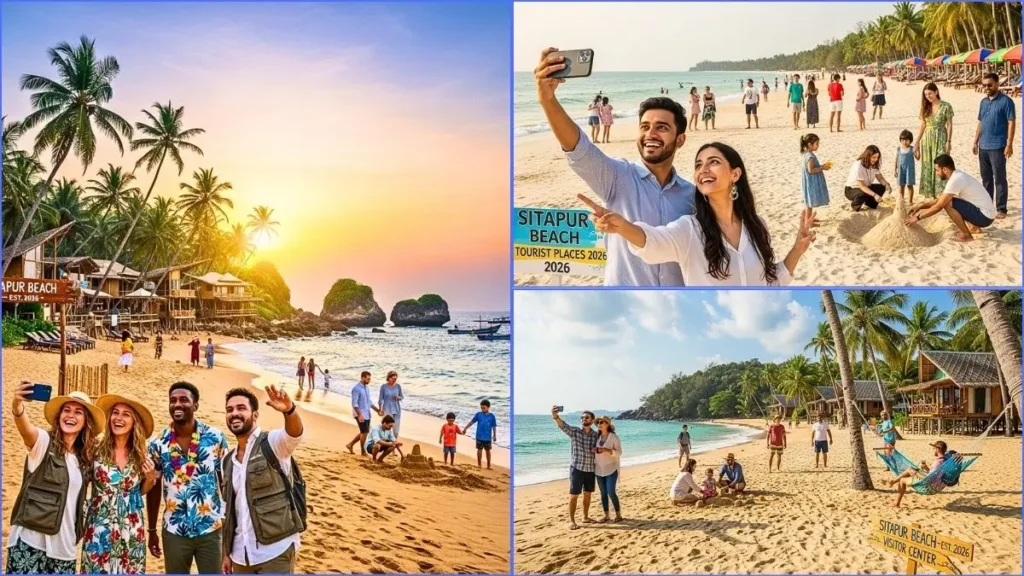 Sitapur Beach 2026 की असली खूबसूरती! Tourist Places, Timings, Entry Fee और Hotel Booking यहाँ देखें 2 Sitapur Beach 2026