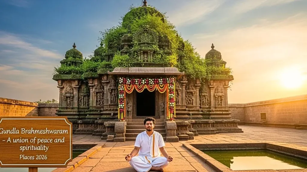 Lambasingi Tourist Places, के लिए 150 KM के अंदर ये 10 सुकून भरे टूरिस्ट प्लेसेस कम बजट में रोमांटिक छुट्टियां बिताएं! 3 गुंडला ब्रह्मेश्वरम – शांति और आध्यात्मिकता का मिलन