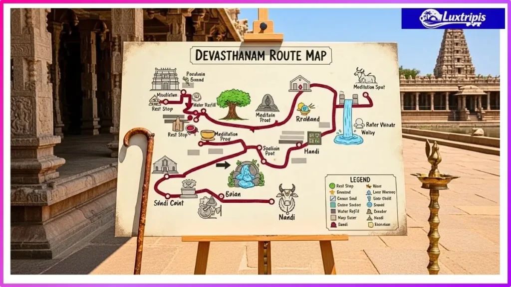 Devasthanam Route Map