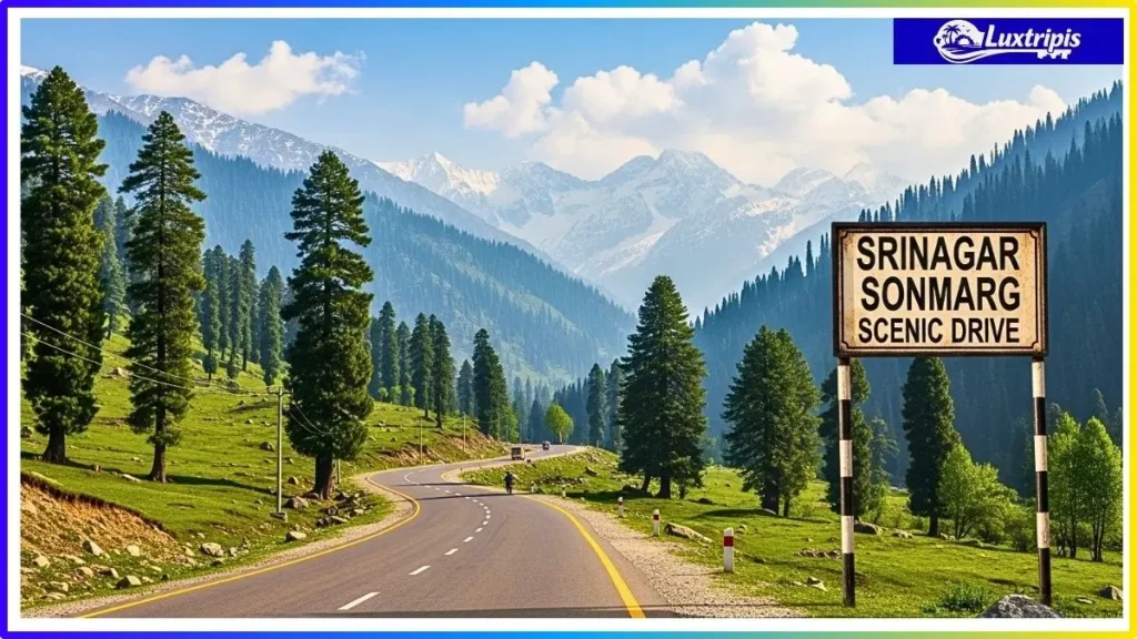 Srinagar Sonmarg Scenic Drive Kashmir